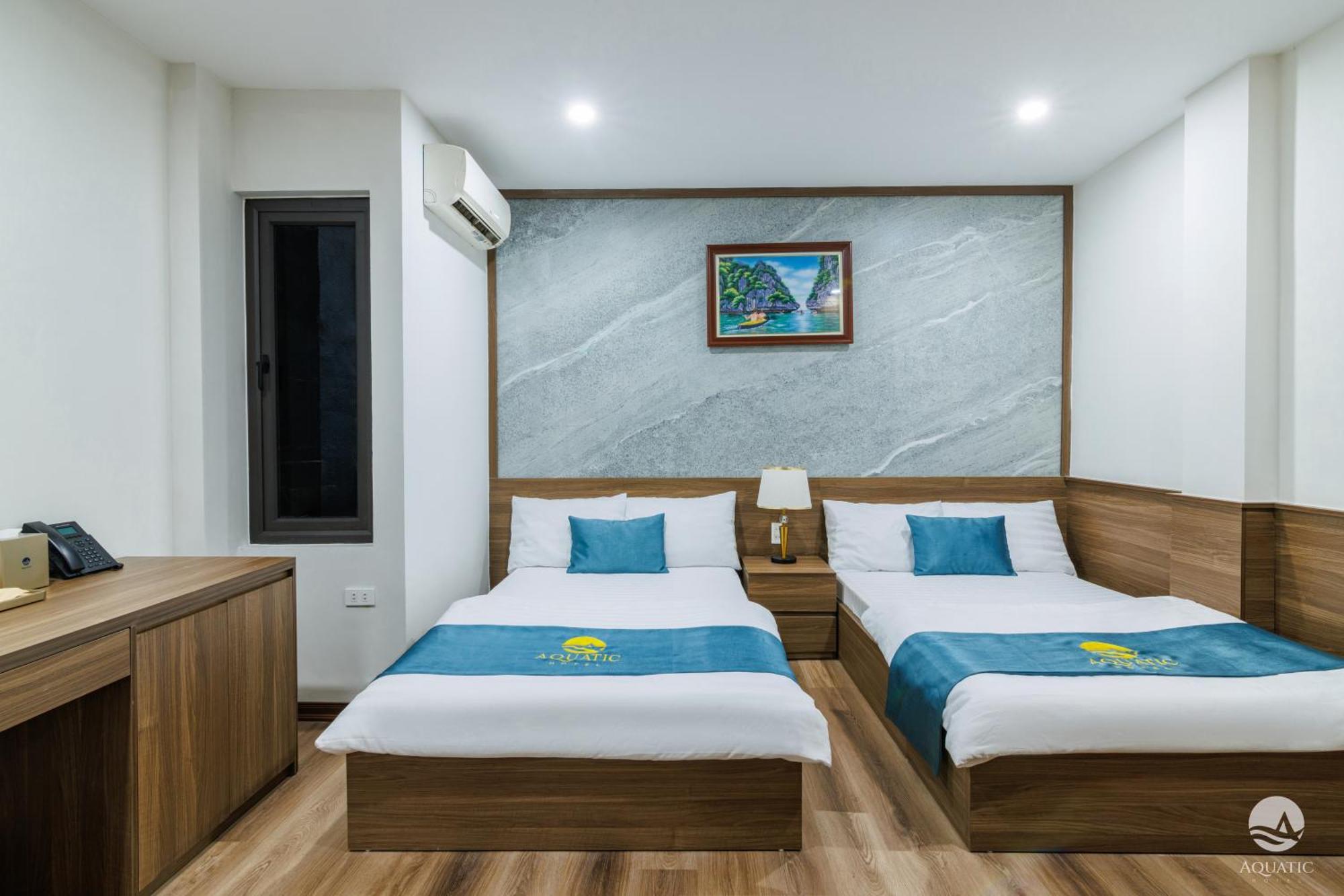 Aquatic Hotel Cat Ba Cat Ba Island Exterior foto